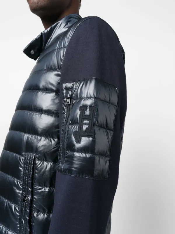 Herno padded-panel Zipped Jacket | Blue | FARFETCH