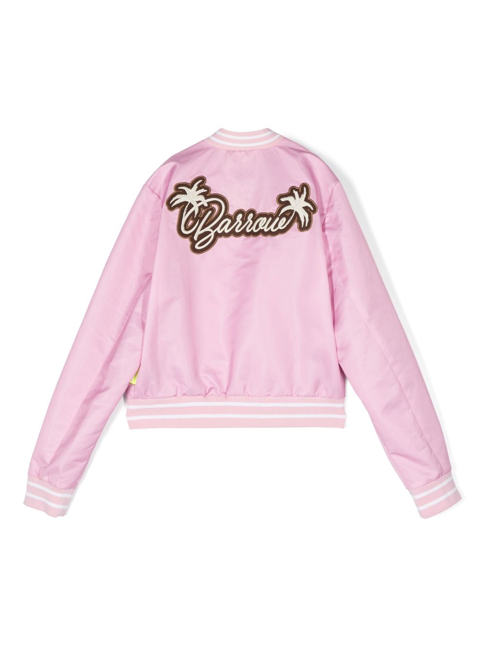 Barrow kids Bomberjack met print - Roze