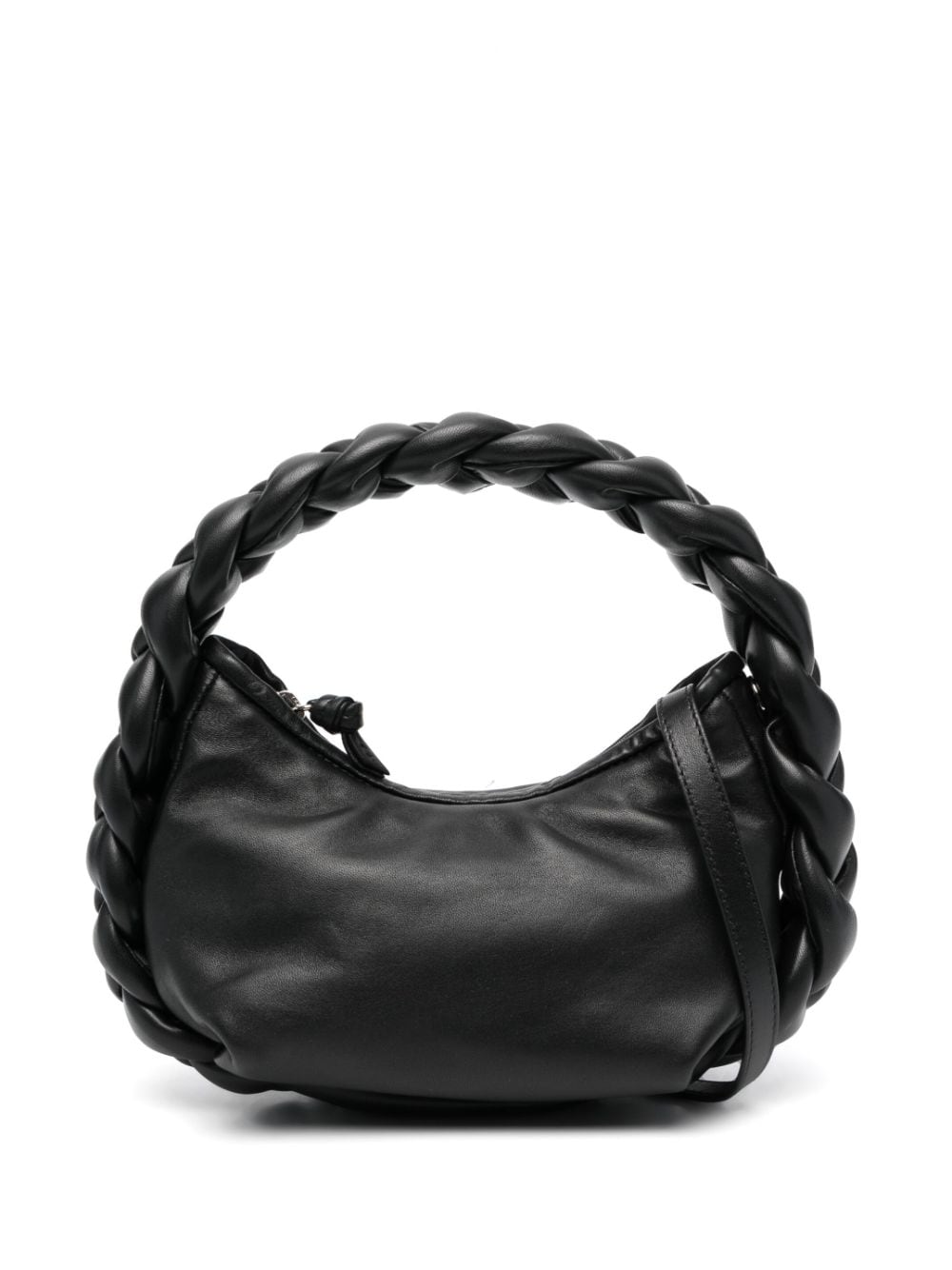 Hereu Espiga leather crossbody bag - Black
