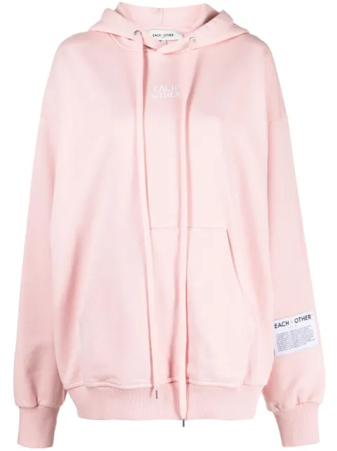 Each X Other Hoodie mit tiefen Schultern