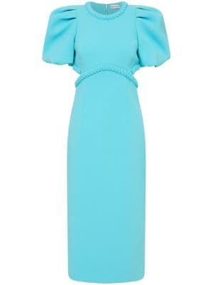 Rebecca Vallance Aurora square-neck Midi Dress - Farfetch