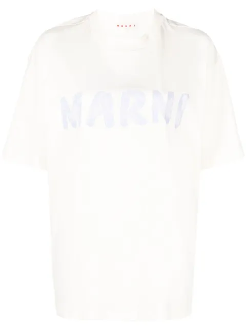 Marni logo-print short-sleeve T-shirt
