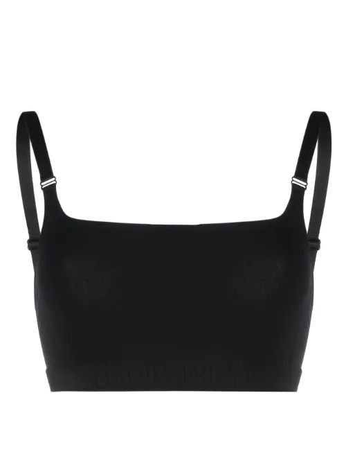 Brassière de sport à bande logo - DSQUARED2 - Modalova