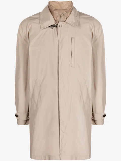 Fay layered design trenchcoat