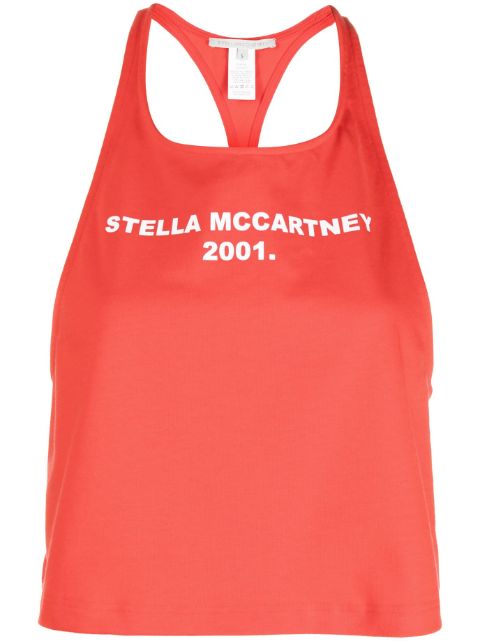 Stella McCartney logo-print tank top Women