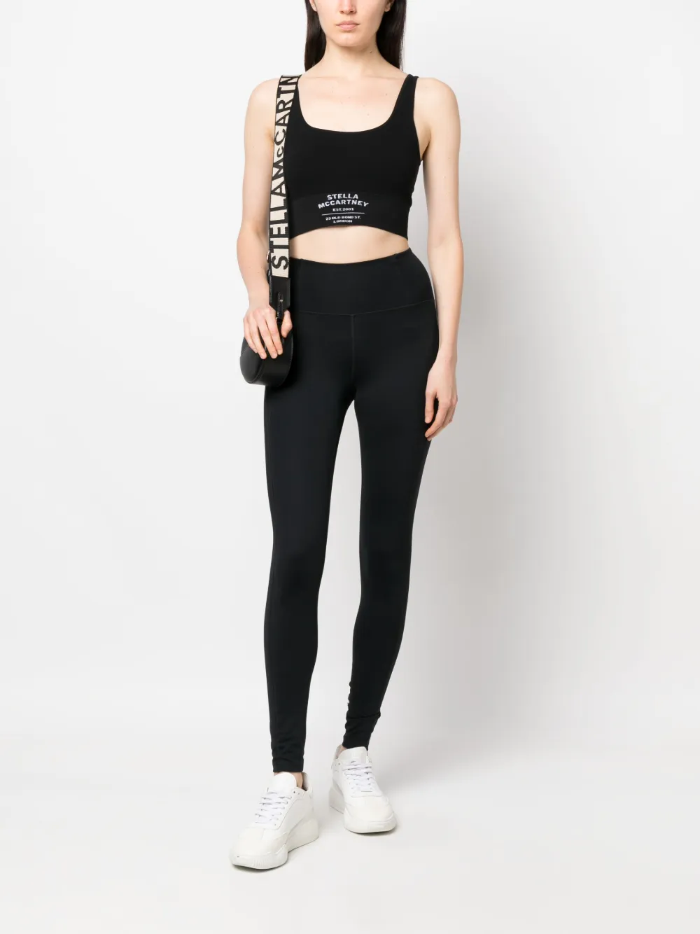 Stella McCartney Cropped top - Zwart