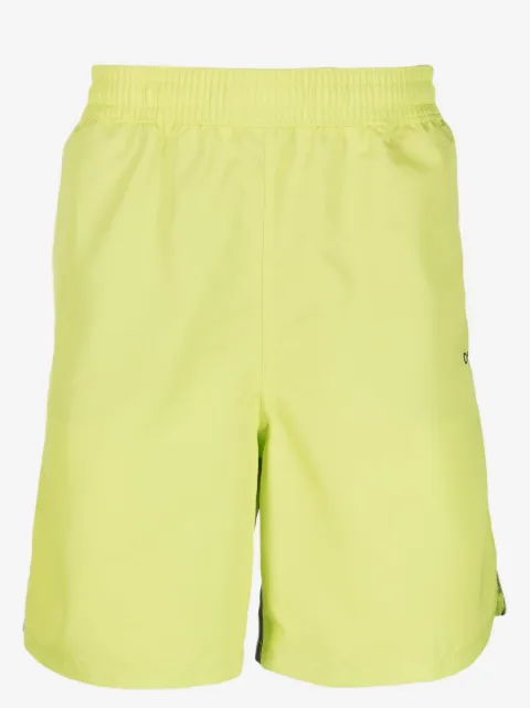 Off-White Diag Surfer striped swim shorts