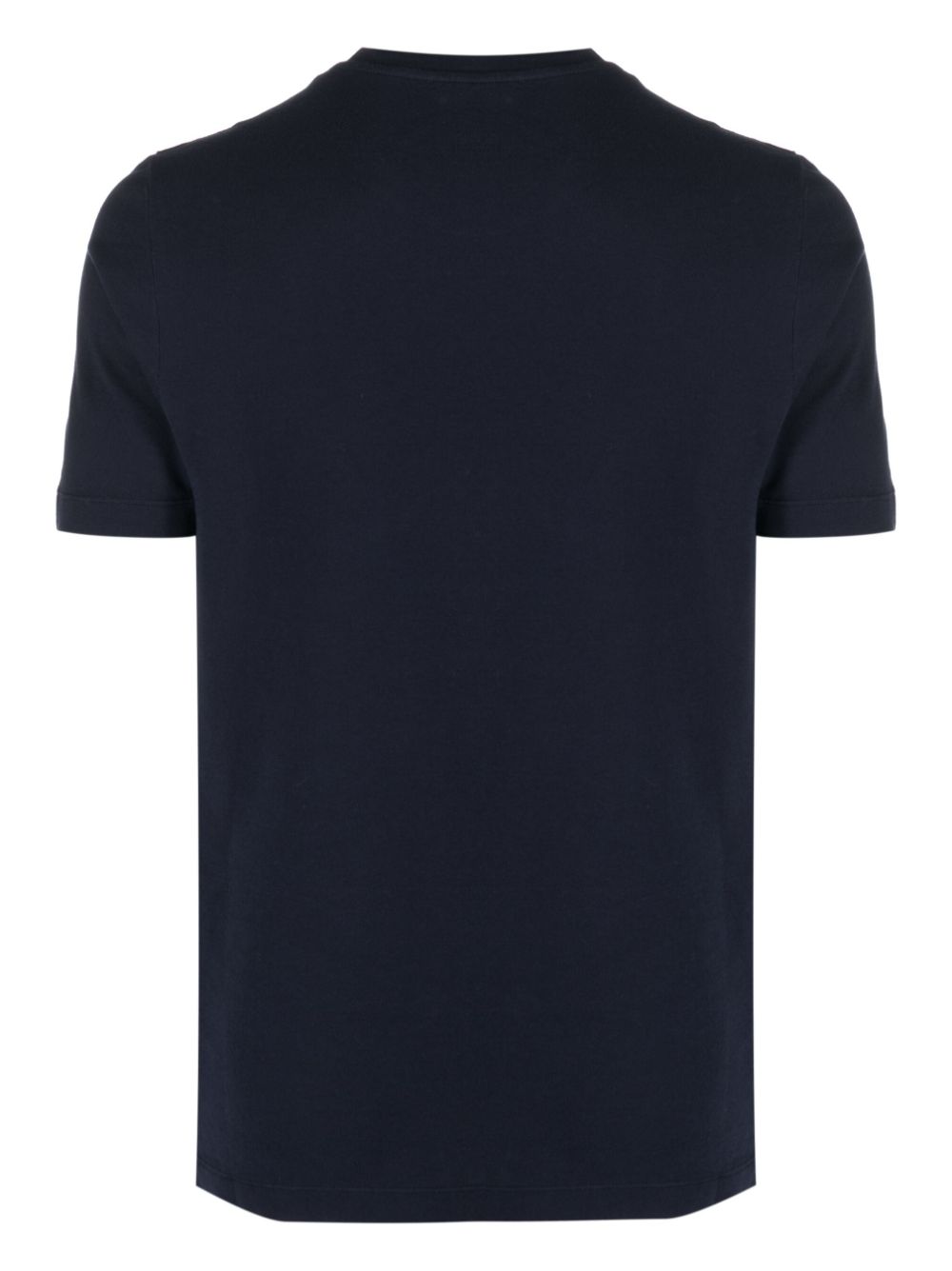 Zanone T-shirt met ronde hals - Blauw