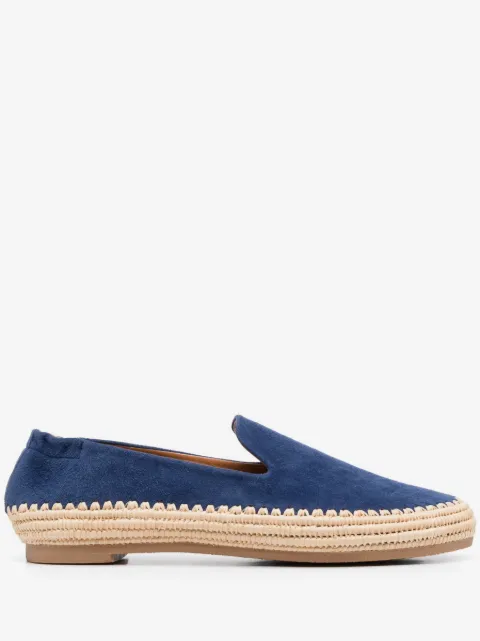 Clergerie calf-suede slippers