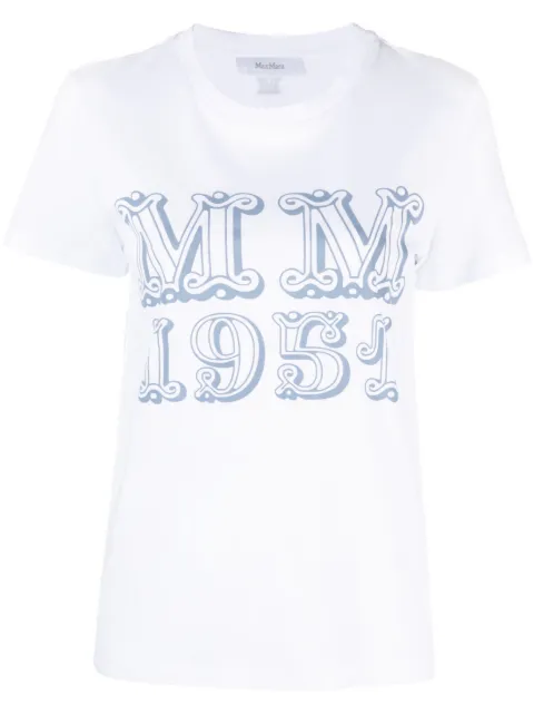 Max Mara logo-print cotton T-shirt