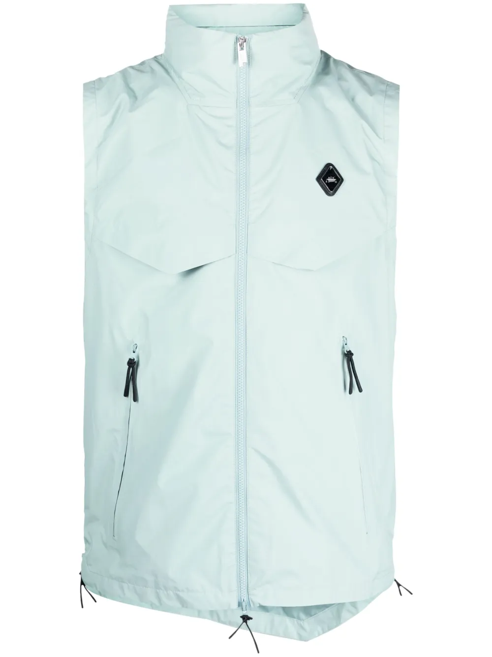 A-COLD-WALL* logo-patch zip-fastening gilet