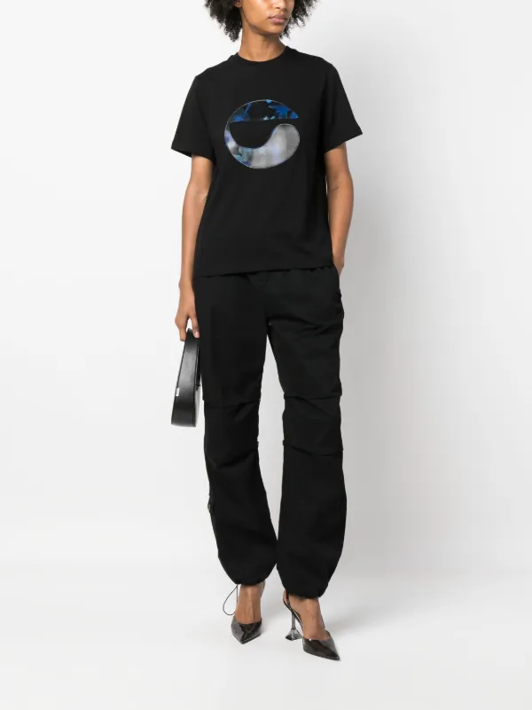 Coperni フローラル Tシャツ | ブラック | FARFETCH JP