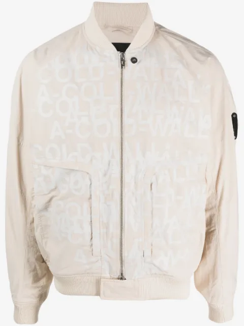 A-COLD-WALL* zip-fastening bomber jacket