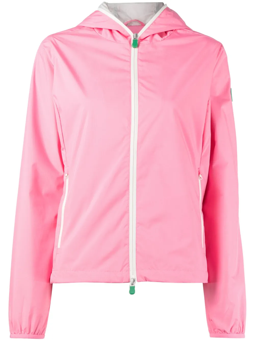 Save The Duck Stella recycled-polyester waterproof hooded jacket - Pink