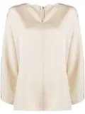 By Malene Birger Calias V-neck blouse - Neutrals