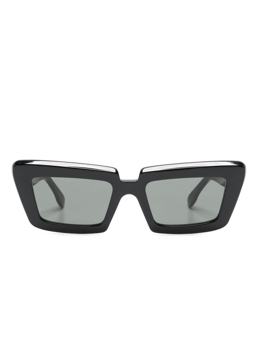 Retrosuperfuture Coccodrillo Square Frame Sunglasses In Black
