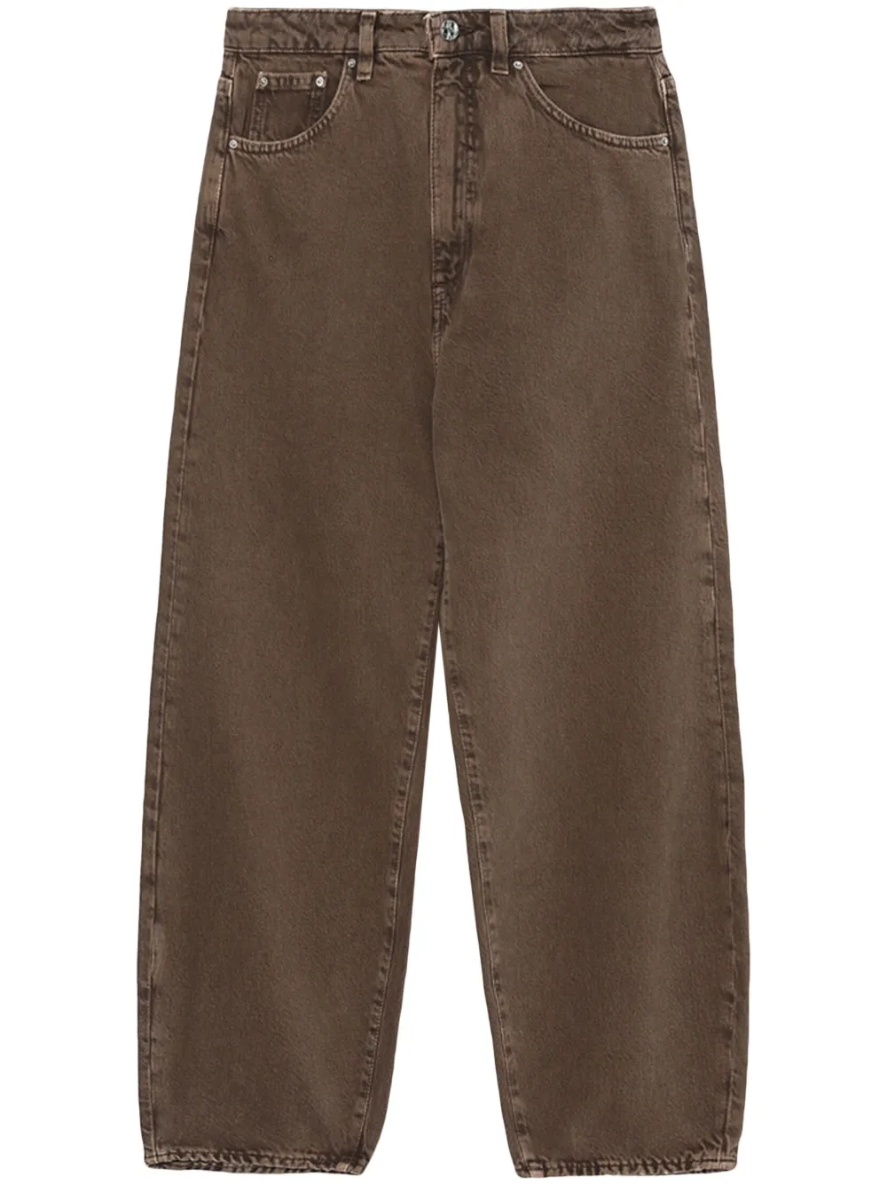 TOTEME high-rise straight-leg jeans