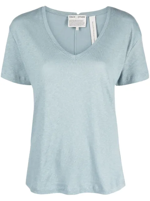 Each X Other T-Shirt mit V-Ausschnitt