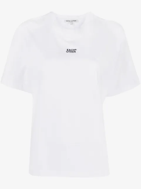 Each X Other logo-print cotton T-shirt