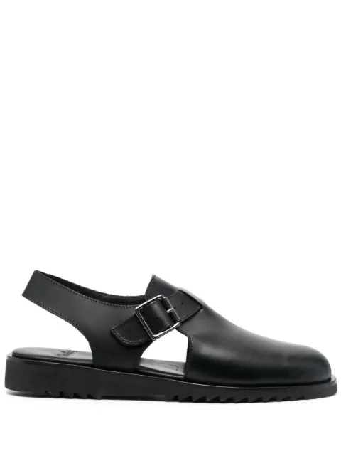 Paraboot round-toe leather sandals