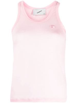 Coperni - White Appliqué Tank Top