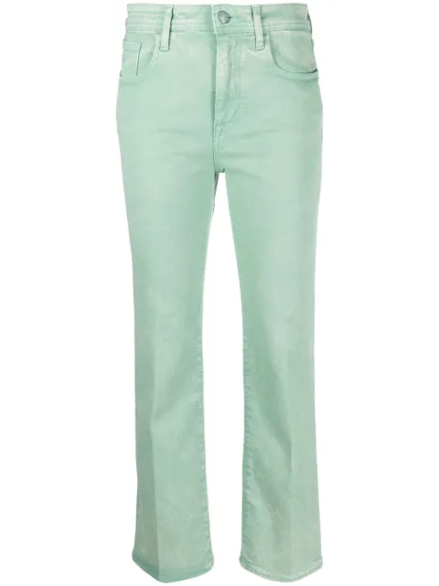 Jacob Cohën cropped straight-leg denim trousers