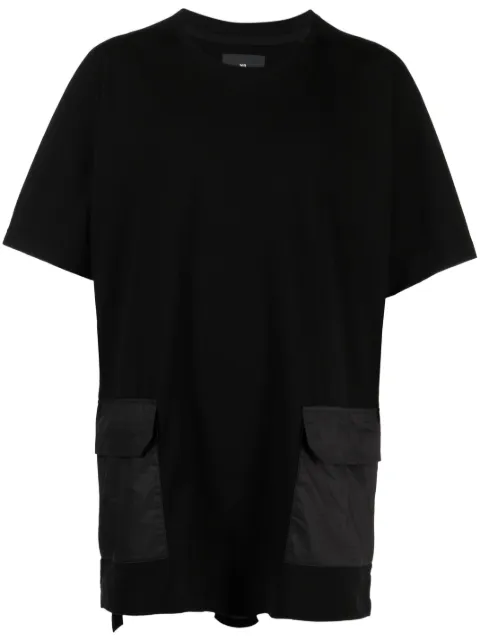 Y-3 logo-patch short-sleeve T-shirt