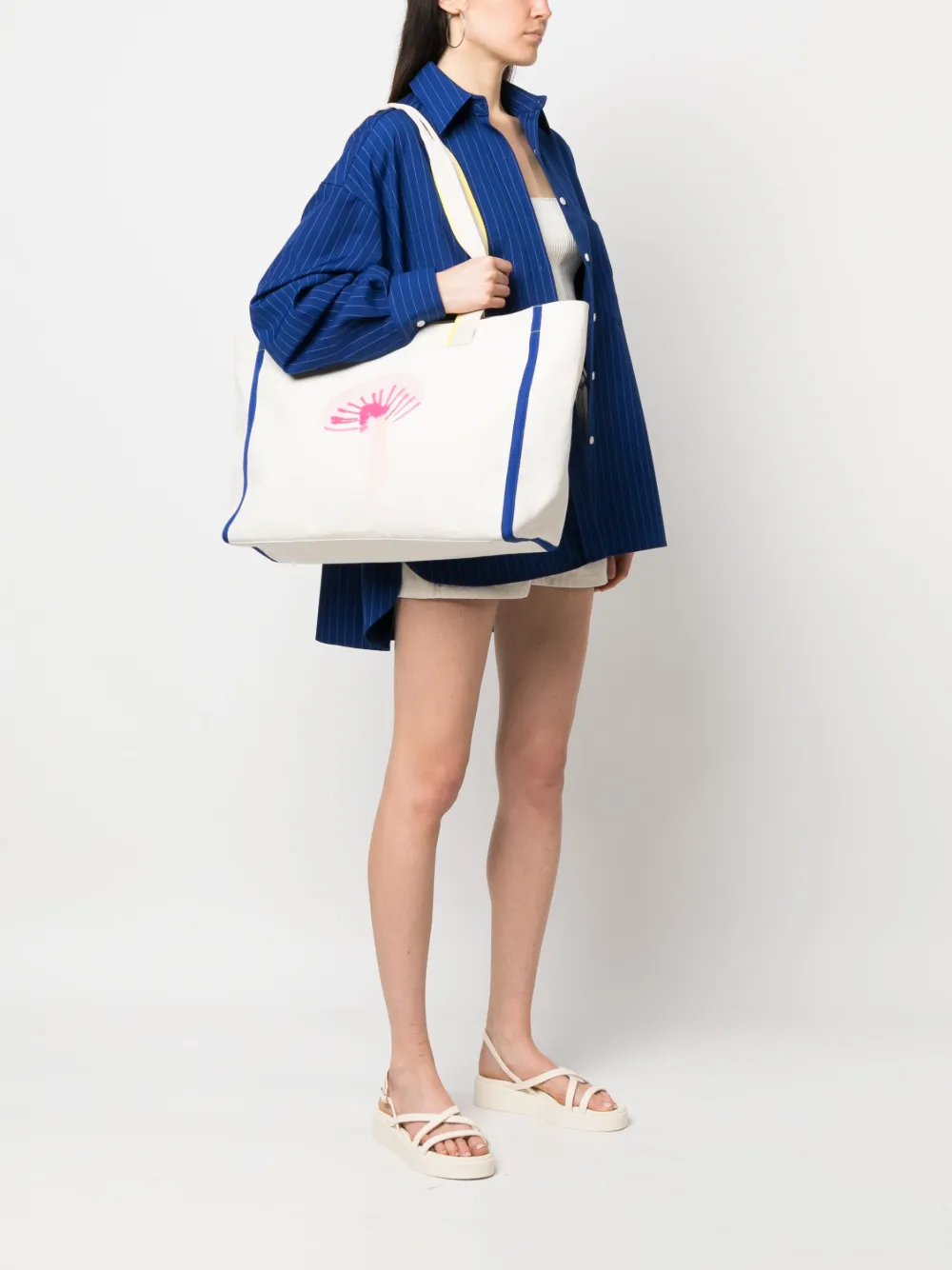 Paul Smith Canvas shopper - Beige