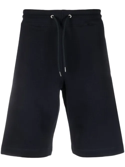 Short de sport en coton biologique à patch zèbre - PS Paul Smith - Modalova