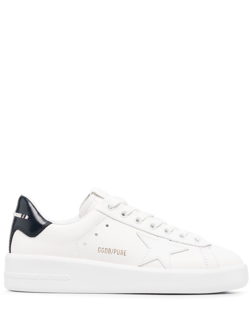 Golden Goose Super-star Low-top Sneakers In White