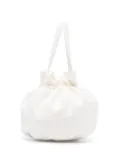 Il Gufo drawstring mini bag - White
