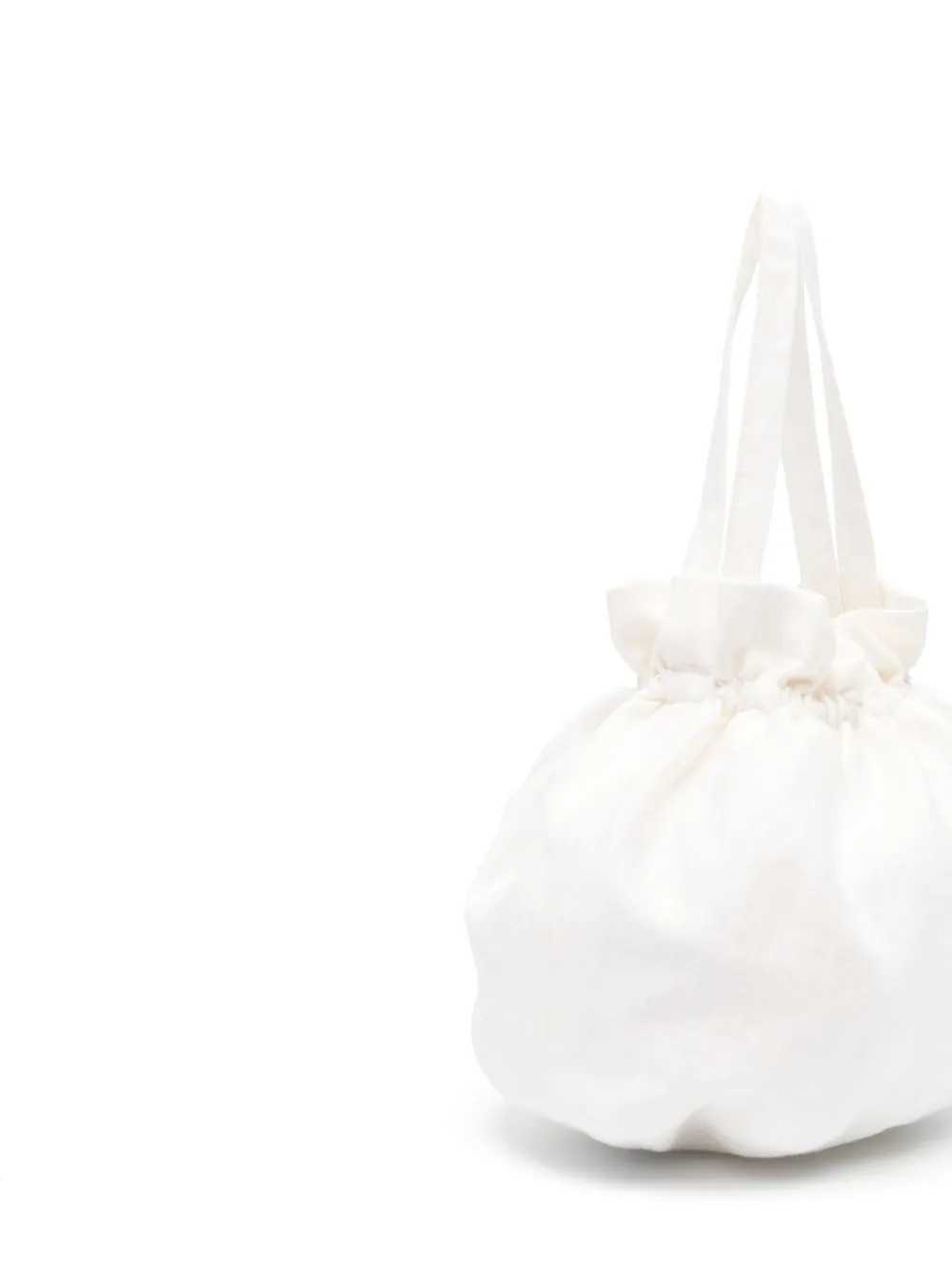 Il Gufo Shopper met trekkoord - Wit