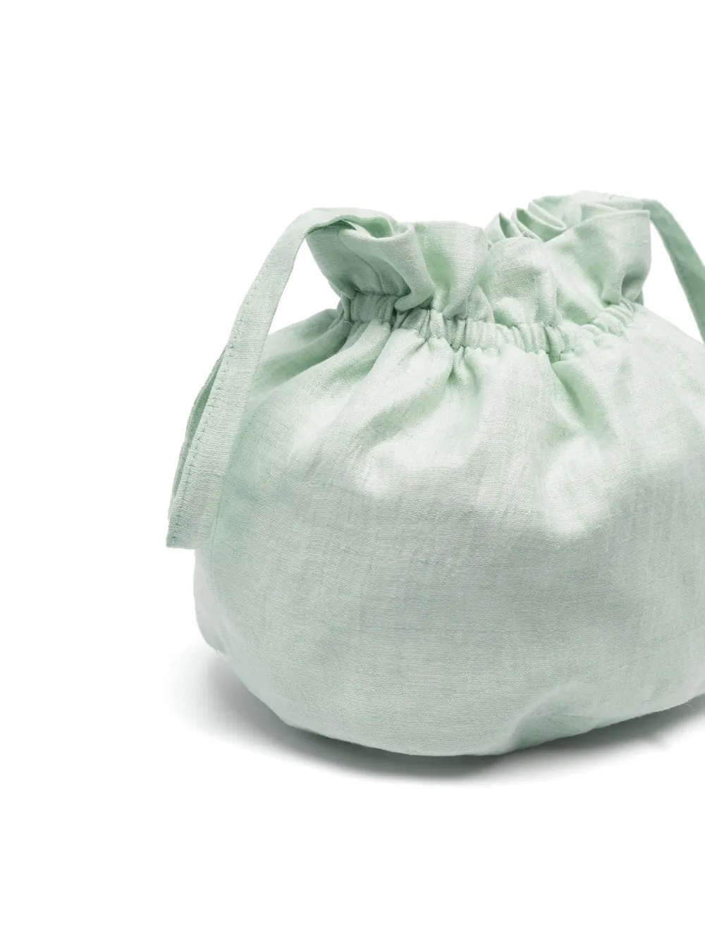 Il Gufo Bucket-tas met elastische sluiting - Groen