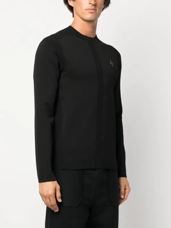 A-COLD-WALL* Vertex Harrington logo-patch Sweatshirt | Black