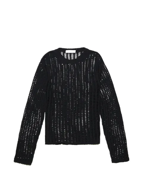 Paura Pullover mit Lochmuster