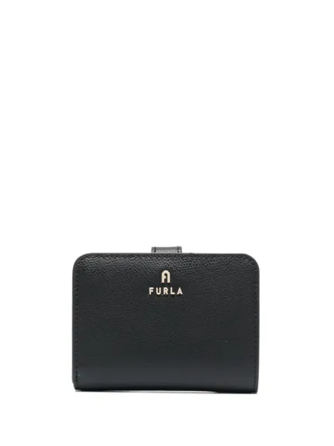 Furla logo-lettering leather wallet