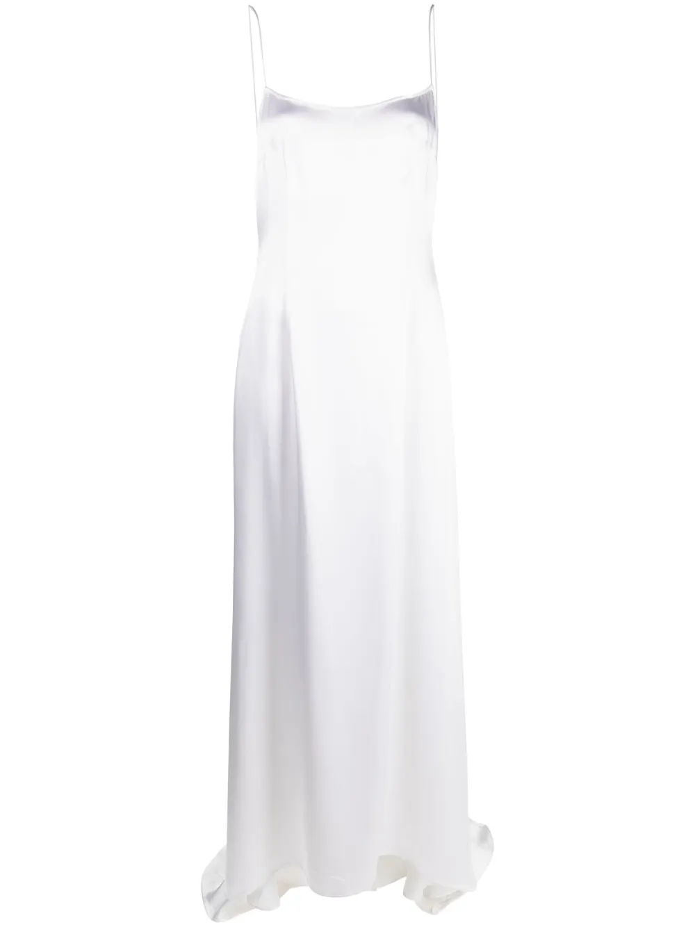 Pre-owned Dolce & Gabbana 2000s Maxi Camisole Dress In White