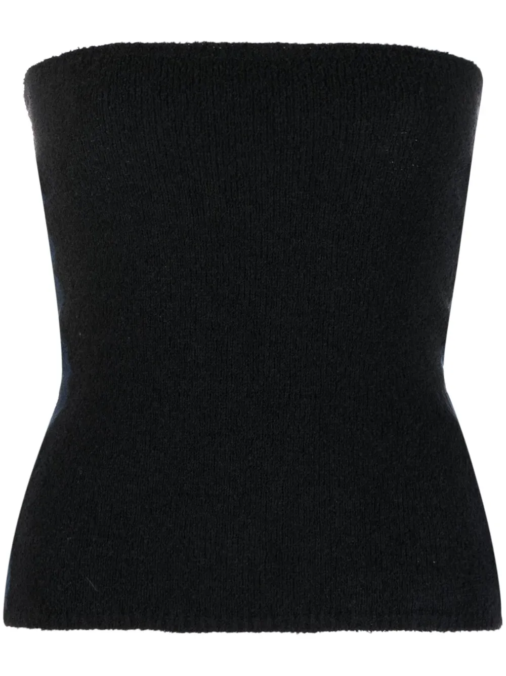 Woolrich x Daniëlle Cathari strapless knitted top – Black