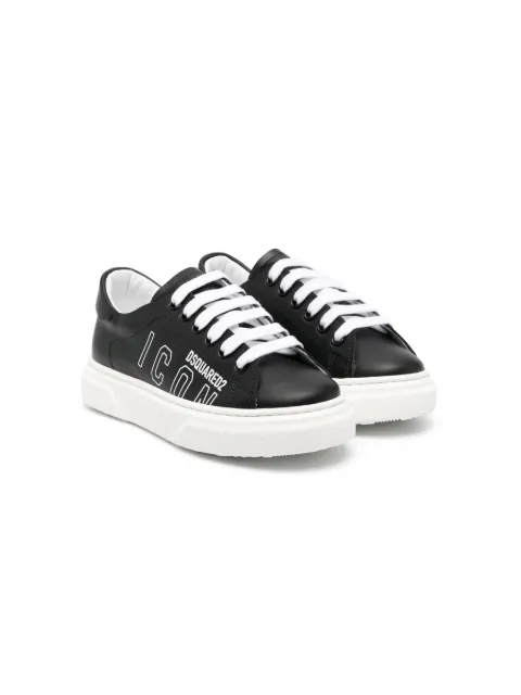 DSQUARED2 KIDS Icon logo-print sneakers