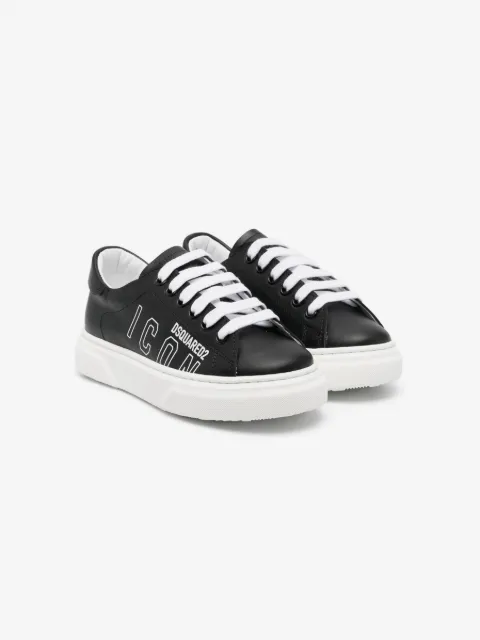 DSQUARED2 KIDS Icon logo-print sneakers