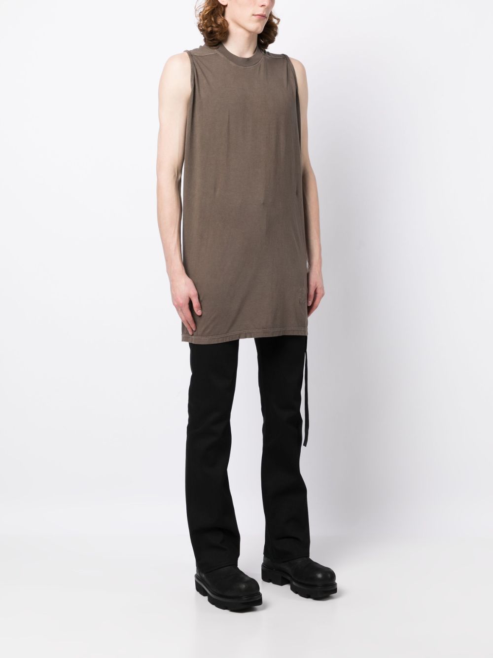 Rick Owens DRKSHDW Racerback Cotton Tank Top - Farfetch