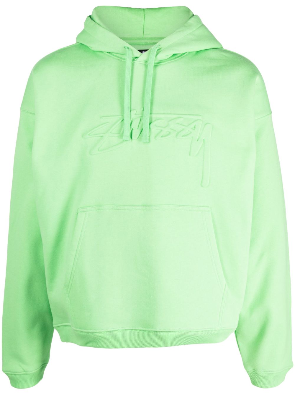 Lime green hot sale stussy hoodie