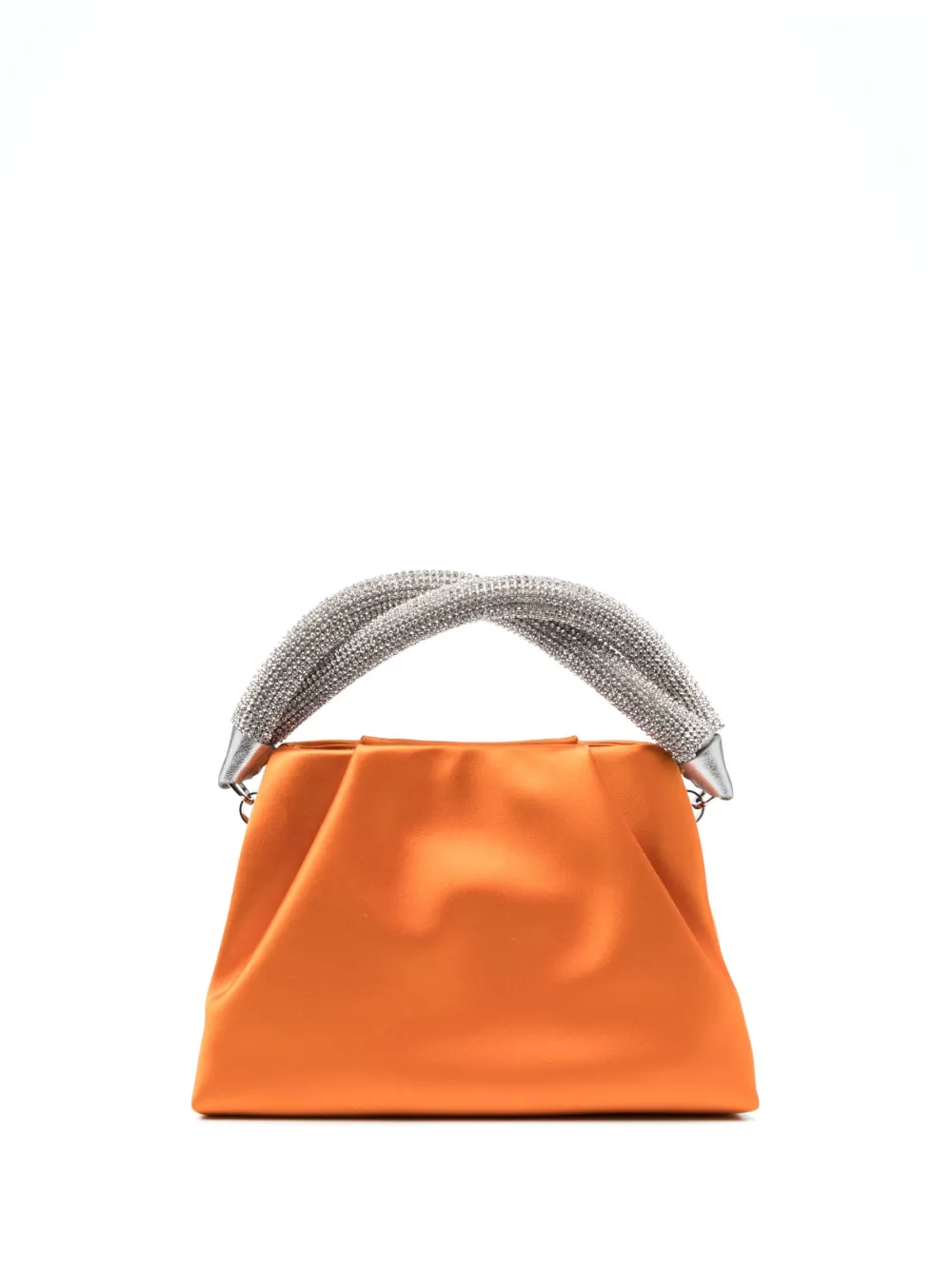 Rodo Berenice Silksatin Clutch Bag In Orange ModeSens