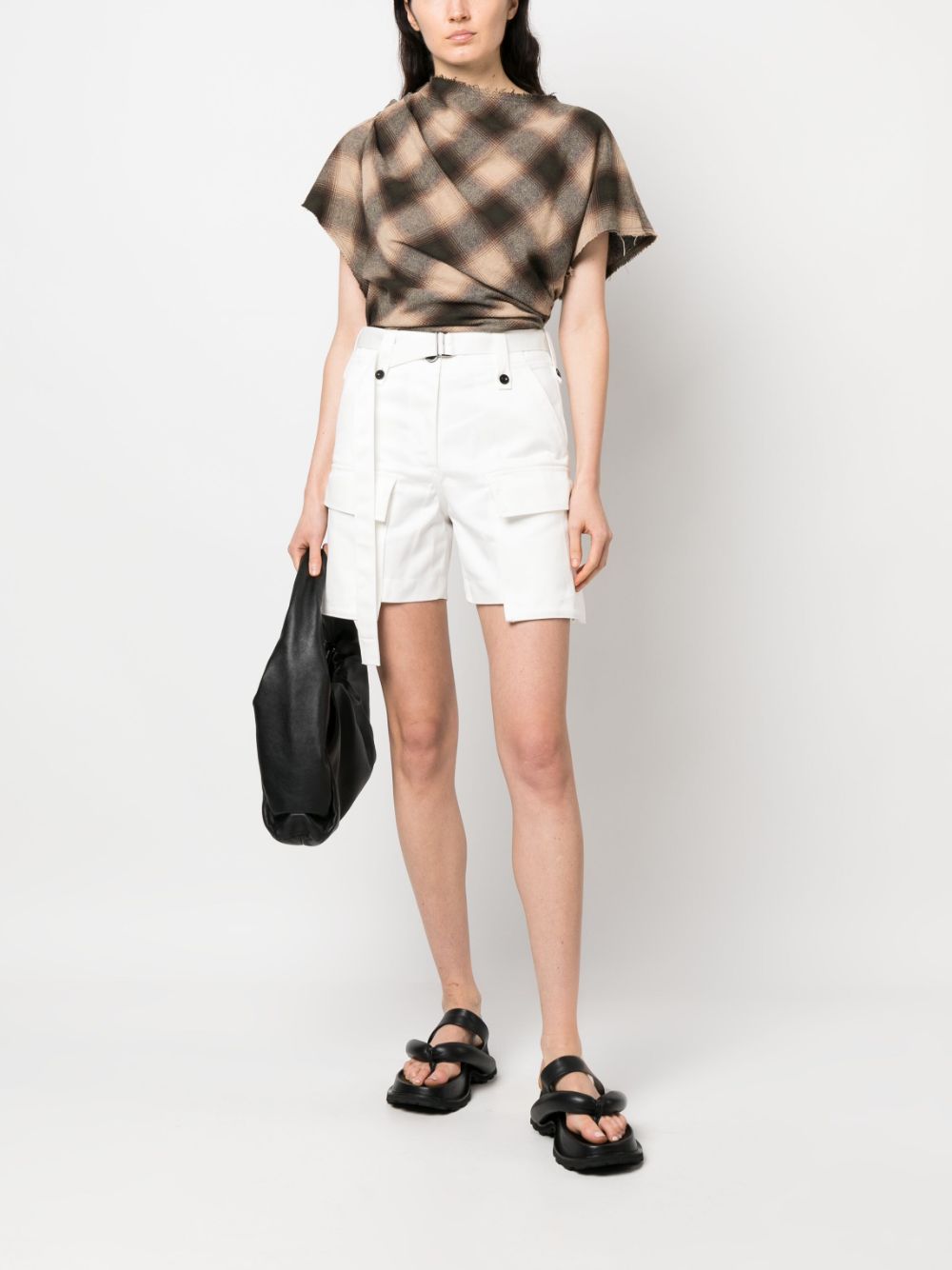 sacai Cargo shorts - Wit