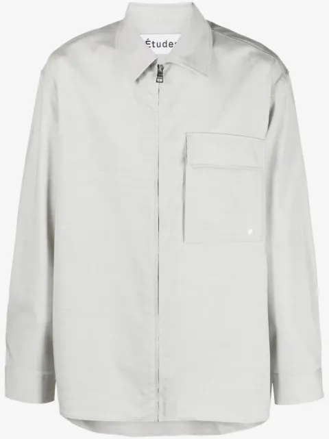 Études Studio Camicia con zip