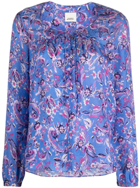 ISABEL MARANT Prian floral-print blouse