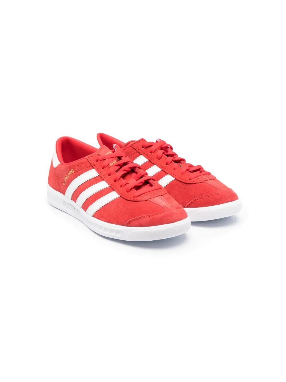 adidas Kids Gazelle suede sneakers - Red