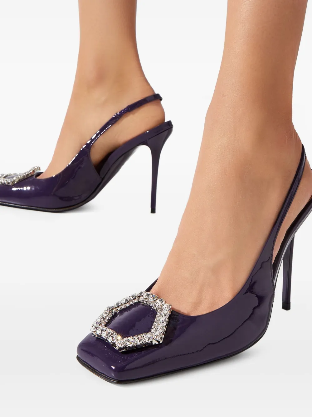 Philipp Plein 120 mm Decollete pumps "73 Purple"
