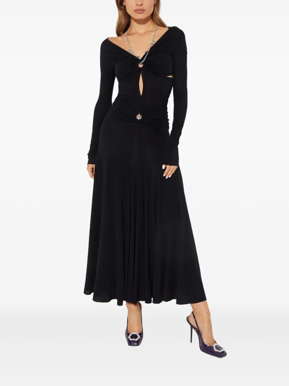 Philipp Plein 120 mm Decollete pumps "73 Purple"