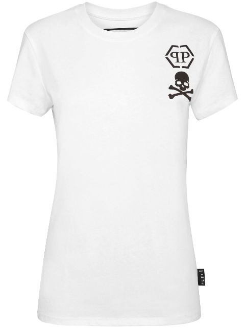 Philipp Plein logo-print round-neck T-shirt Women